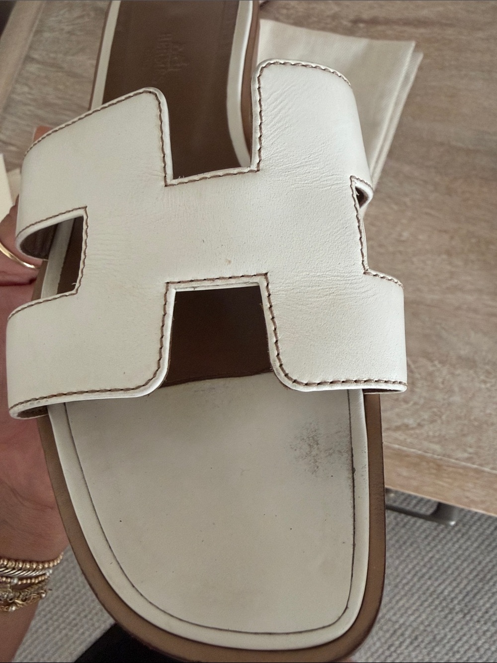 Oran sandal white - Picture 2 of 11